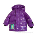 Boys Down Jacket Disposable Bright Face Children's Down Jacket Supplier